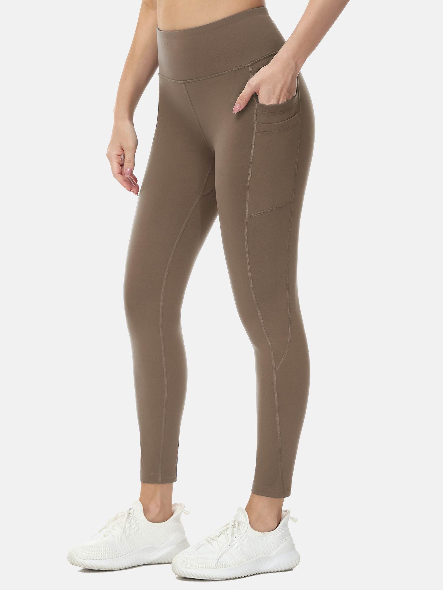 Fleece-Lined Water-Resistant Running Leggings