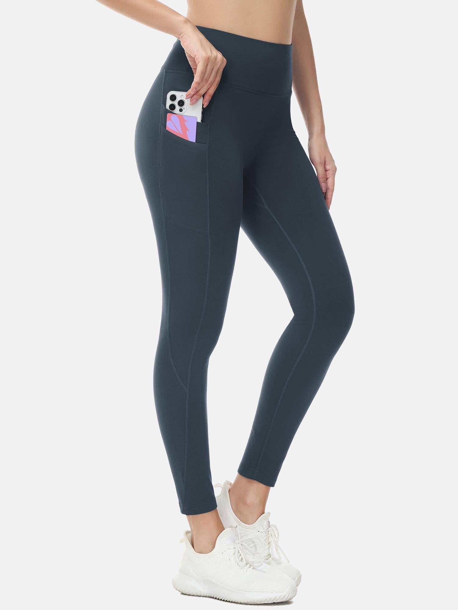 Fleece-Lined Water-Resistant Running Leggings