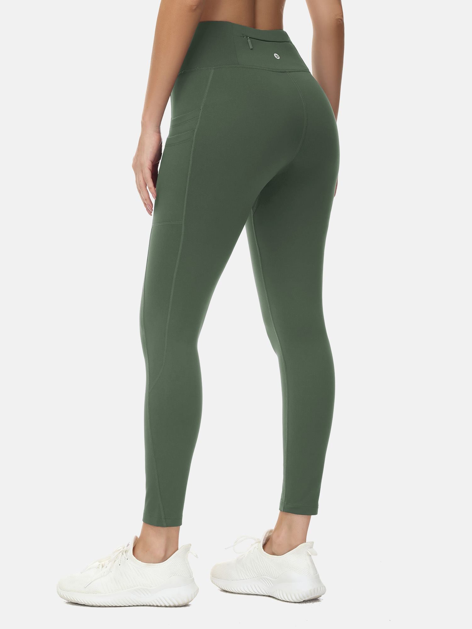 Fleece-Lined Water-Resistant Running Leggings