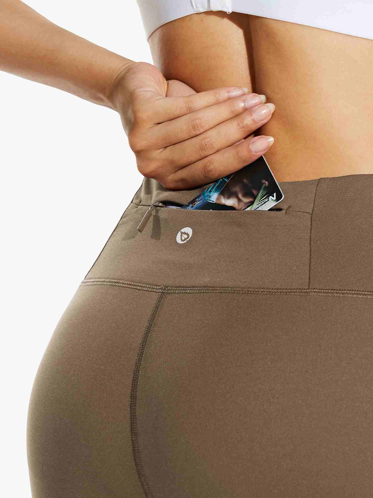 Fleece-Lined Water-Resistant Running Leggings