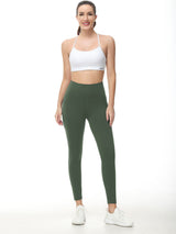 Fleece-Lined Water-Resistant Running Leggings