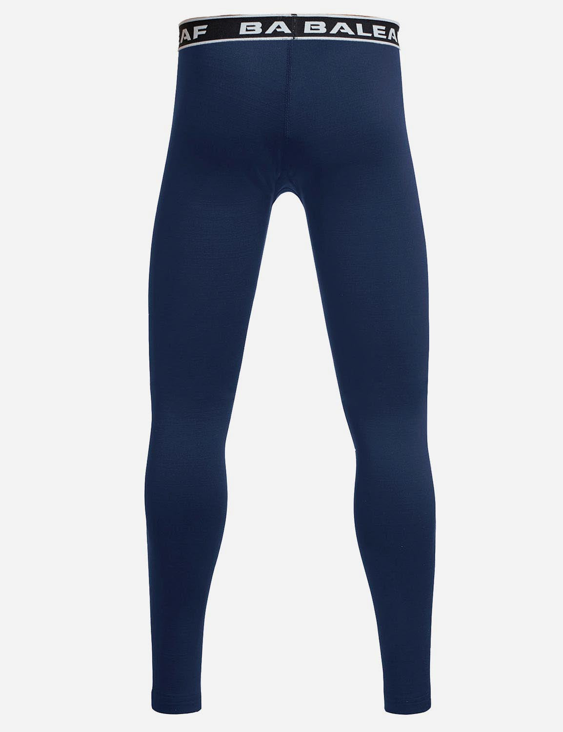 Baleaf Boy's Fleece Boy's Basic Compression Baselayer Tights abd233 Navy Back