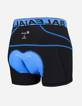Baleaf Men 3D Chamois Padded Bike Compression Briefs aai027 Blue Back