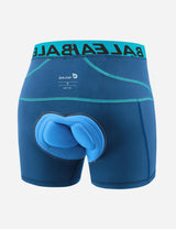 Baleaf Men 3D Chamois Padded Bike Compression Briefs aai027 Dark Blue Detail