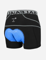 Baleaf Men 3D Chamois Padded Bike Compression Briefs aai027 Gray Detail