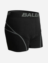 Baleaf Men 3D Chamois Padded Bike Compression Briefs aai027 Gray Side