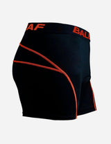 Baleaf Men 3D Chamois Padded Bike Compression Briefs aai027 Orange Side