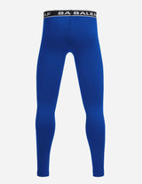 Baleaf Boy's Fleece Boy's Basic Compression Baselayer Tights abd233 Royal Blue Back