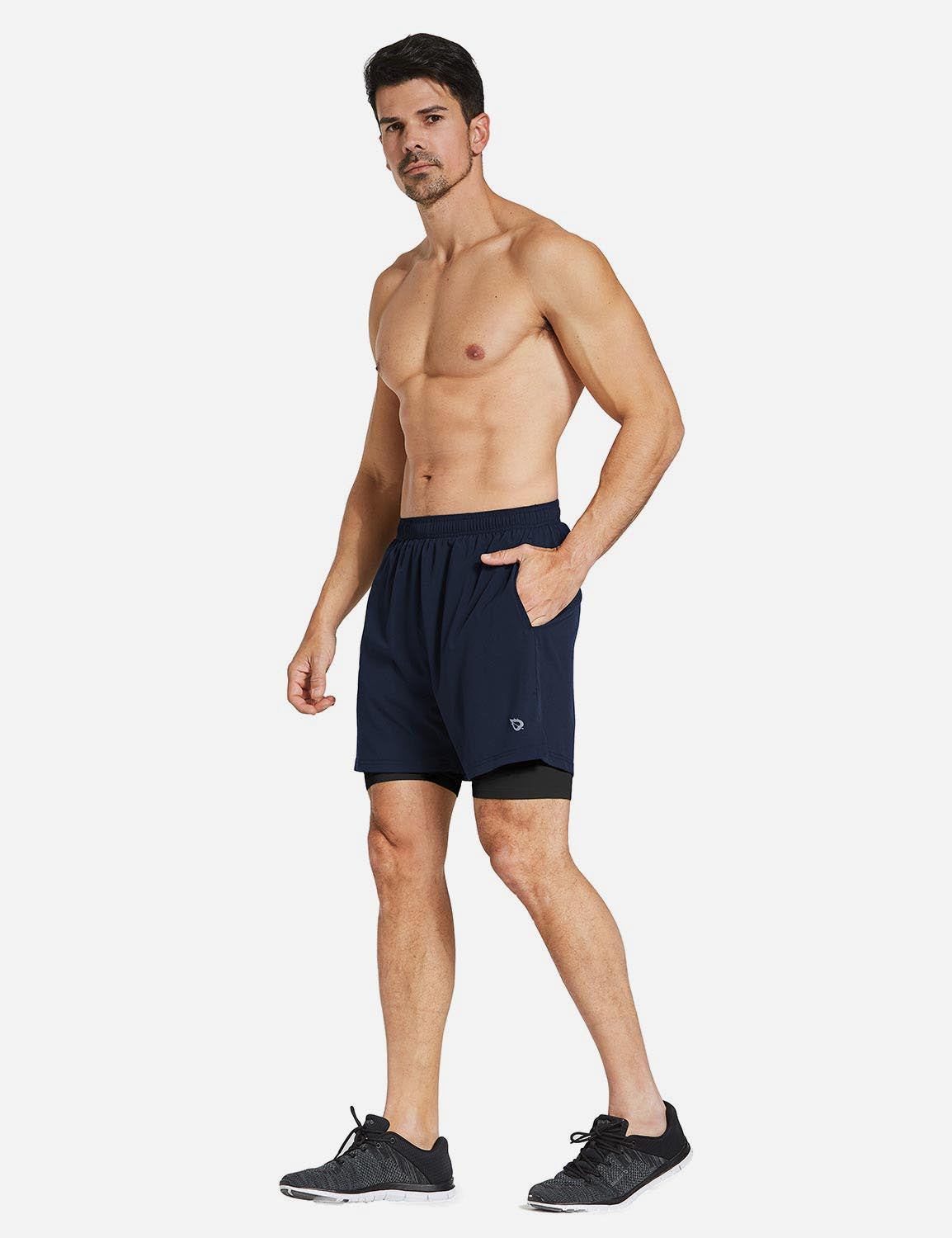 CA, Gym Shorts for Men, Men's Training Shorts