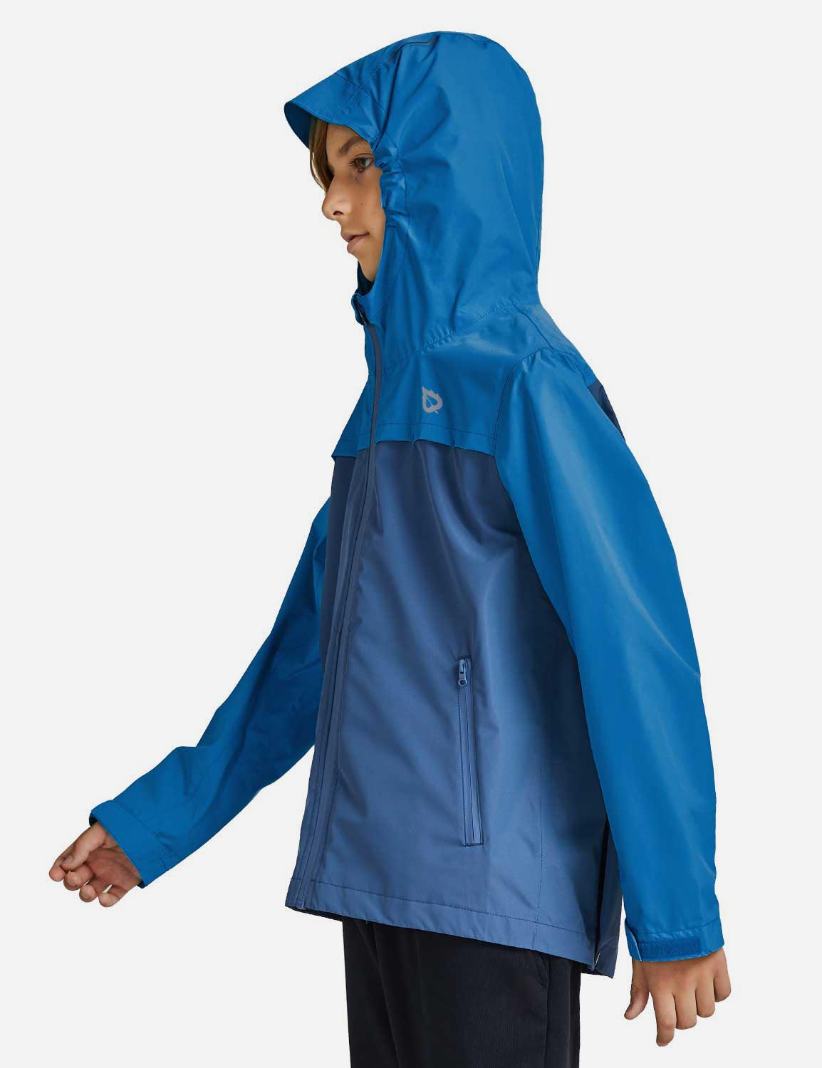 Baleaf Kid's Waterproof Outdoor Hooded Cycling Rain Jacket – Baleaf-UK