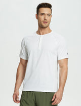 Short-Sleeve Henley T-Shirt