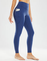 Baleaf Women's Sweatleaf High-Rise 27'' Leggings (Website Exclusive) ebh021 Estate Blue Side