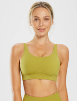 Baleaf Women's Sweatleaf Butterfly-Back Bra (Website Exclusive) ebh032 Moss Green Main